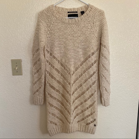 Maison scotch knit long sweater - Picture 4 of 6
